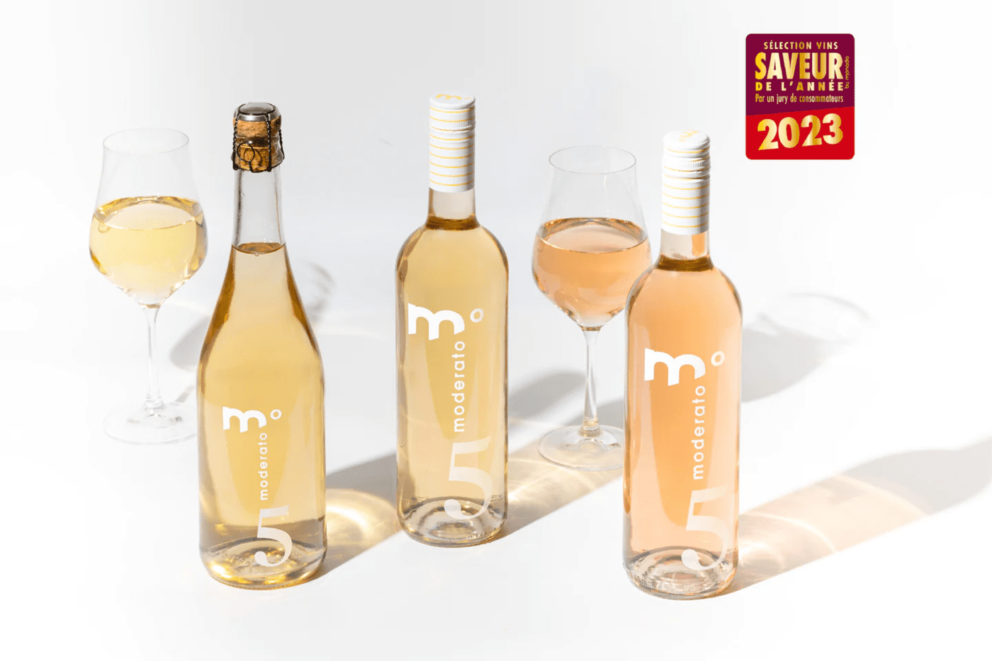 Moderato dealcoholized wine bottles, non-alcoholic wine production and alcohol removal solutions