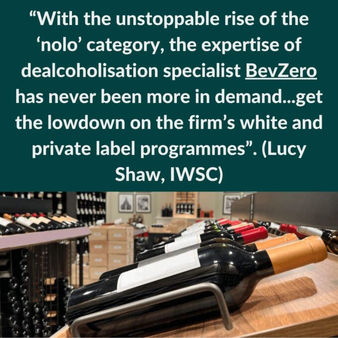 IWSC article by Lucy Shaw: Tailor-made labels BevZero