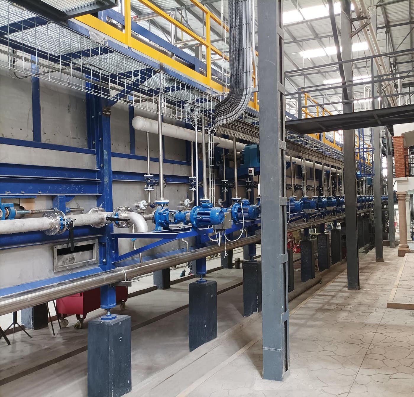 Diffuser equipment in Mexico, used in wine production and filtration processes