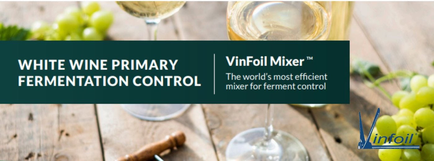 White Wine Fermentation with Vinfoil Mixers