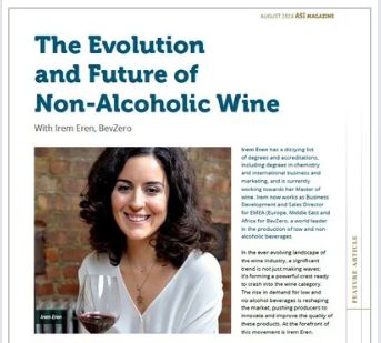 BevZero Spain expert featured in article on the evolution and future of non-alcoholic wine