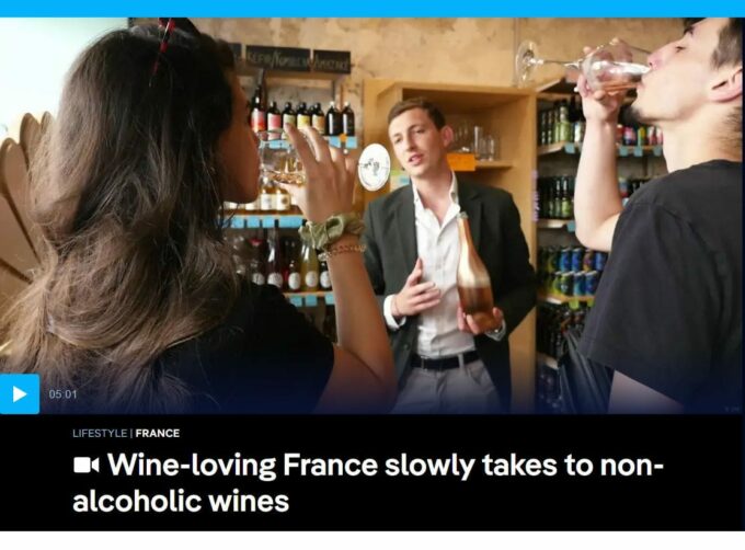 Wine-loving France slowly takes to non-alcoholic wines