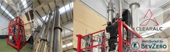 ClearAlc sustainability header for beverage industry blogs, eco-friendly dealcoholization